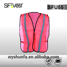 Сетчатый жилет безопасности ppe одежда защитные куртки промышленная спецодежда одежда с высокой видимостью 100% полиэфирная ткань